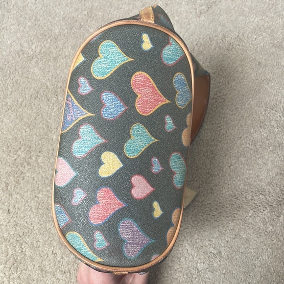 Dooney & Bourke Scribble Hearts Y2K Mini Shoulder Bag - Picture 2 of 9
